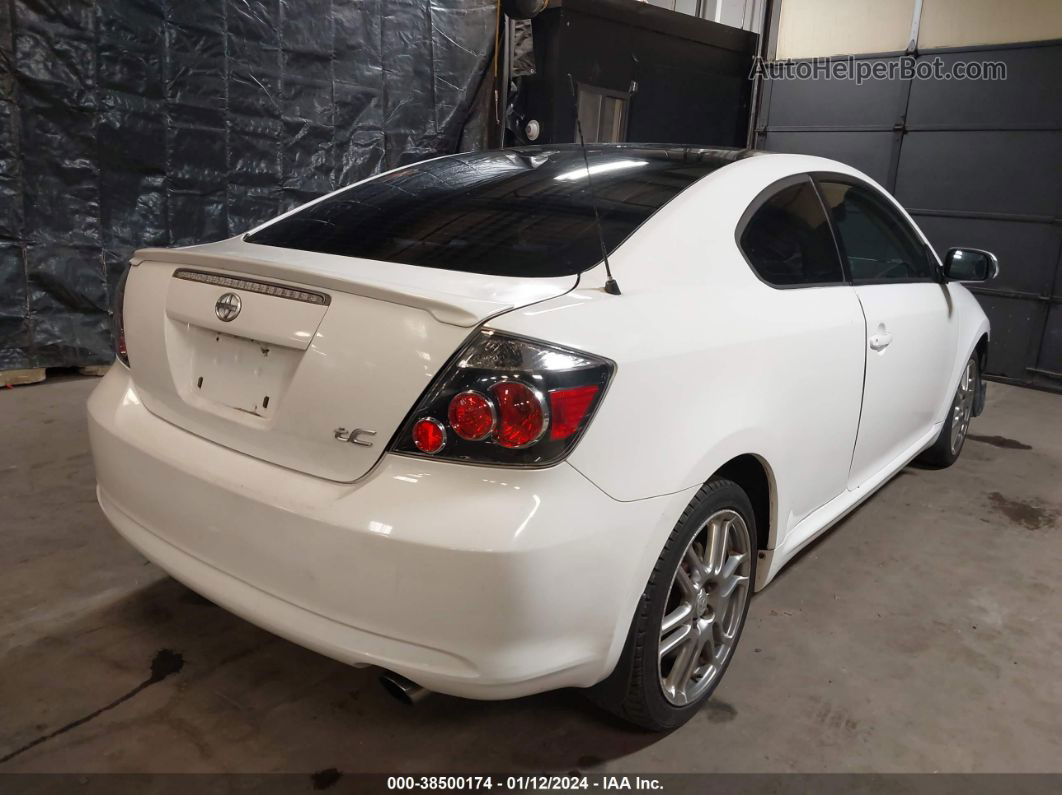 2008 Scion Tc   White vin: JTKDE167980267025