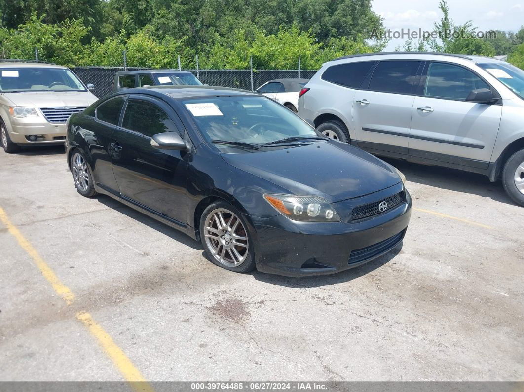 2008 Scion Tc   Black vin: JTKDE167X80252100