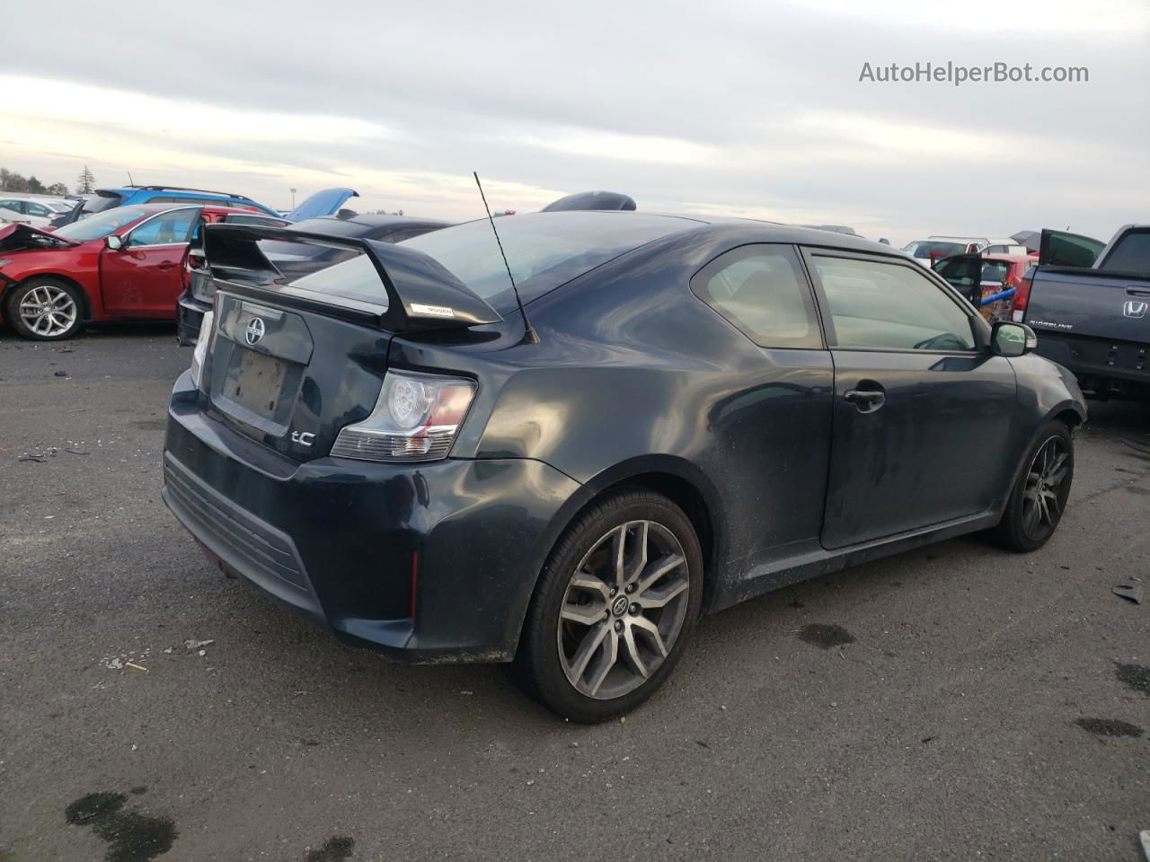 2015 Toyota Scion Tc  Black vin: JTKJF5C70F3091084