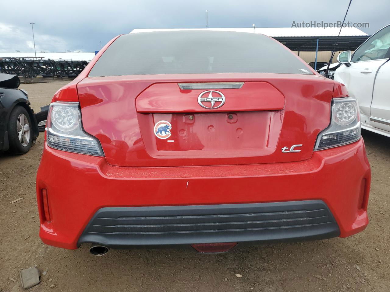 2015 Toyota Scion Tc  Red vin: JTKJF5C71FJ000822