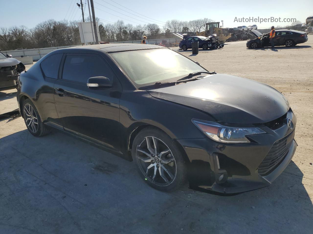 2015 Toyota Scion Tc  Black vin: JTKJF5C72F3090227