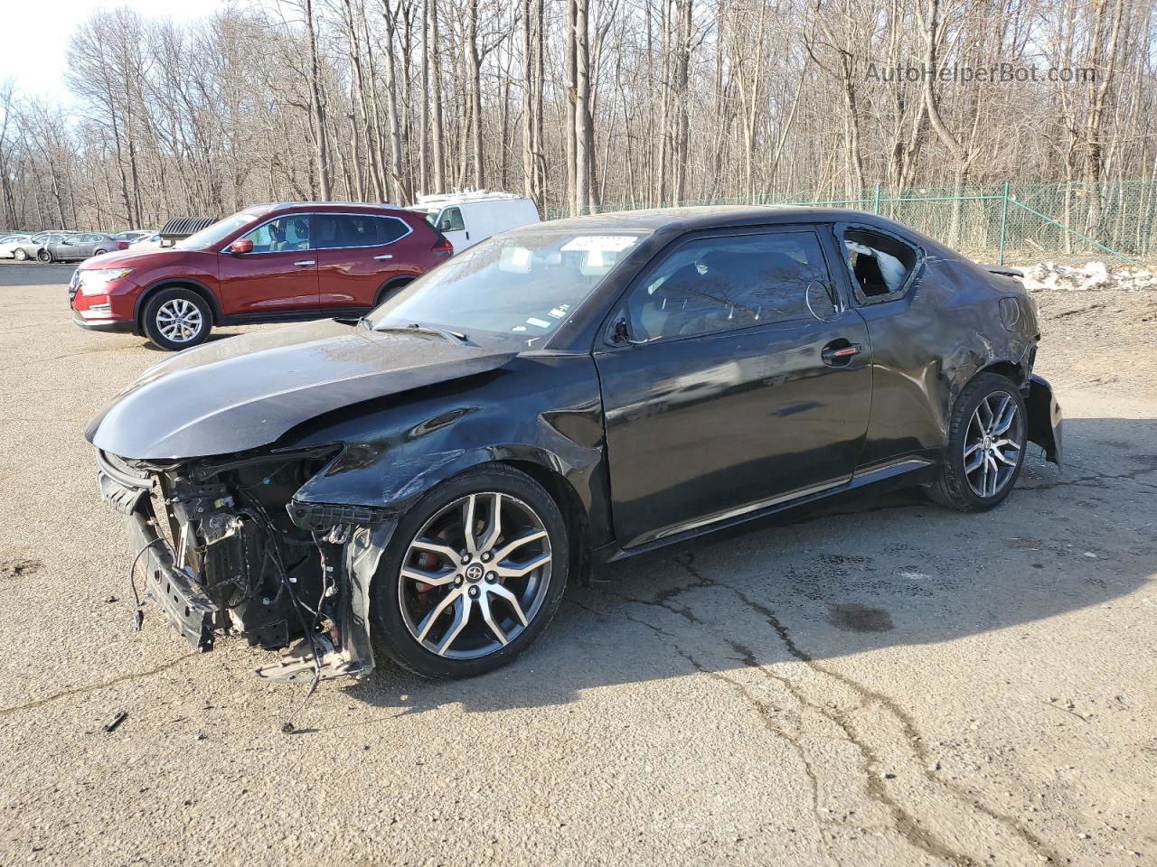 2015 Toyota Scion Tc  Black vin: JTKJF5C72F3090681