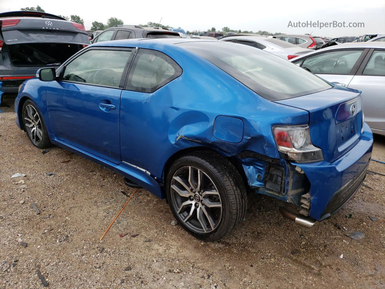 2015 Toyota Scion Tc  Синий vin: JTKJF5C72FJ003941