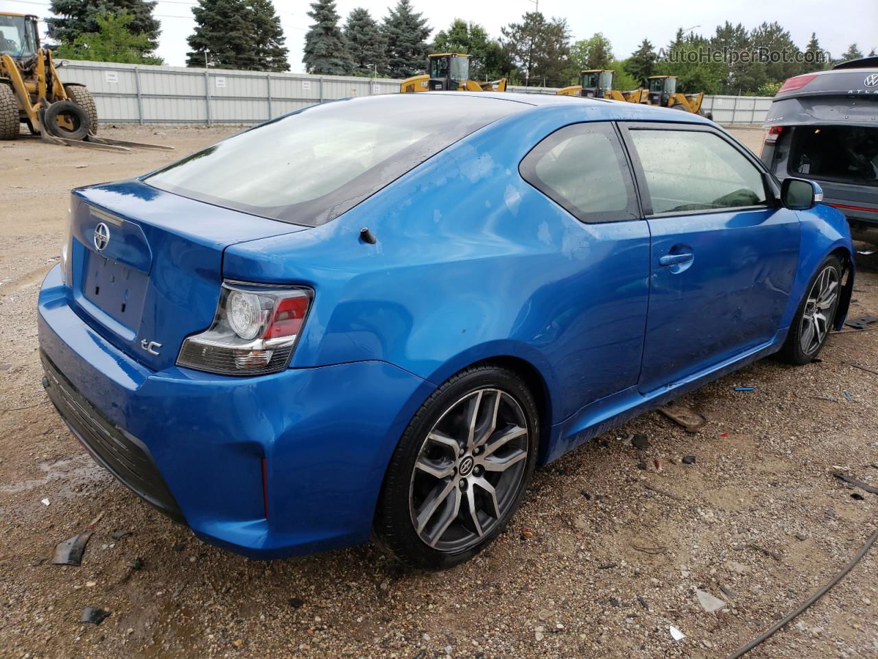 2015 Toyota Scion Tc  Синий vin: JTKJF5C72FJ003941