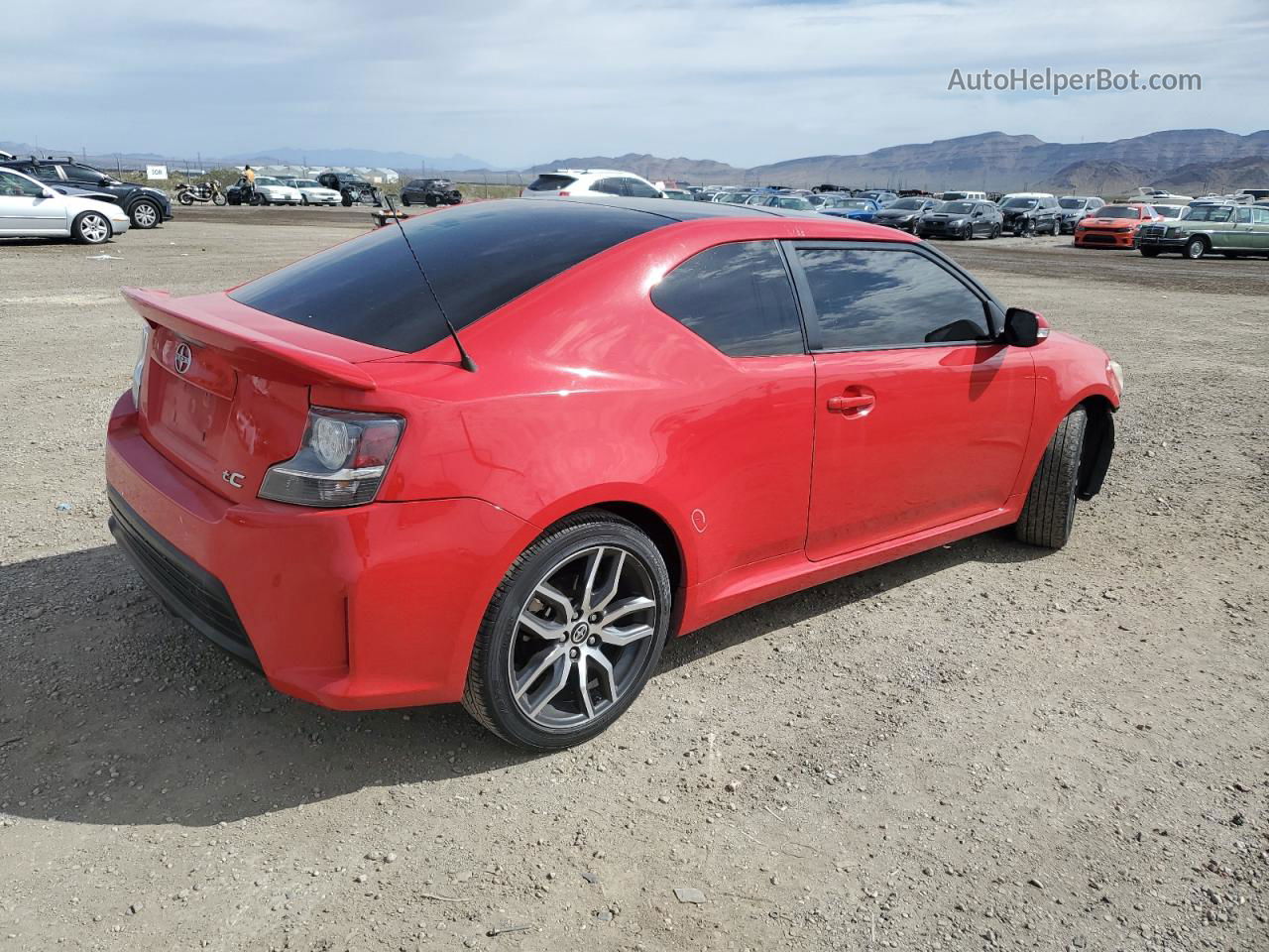 2015 Toyota Scion Tc  Red vin: JTKJF5C72FJ004359