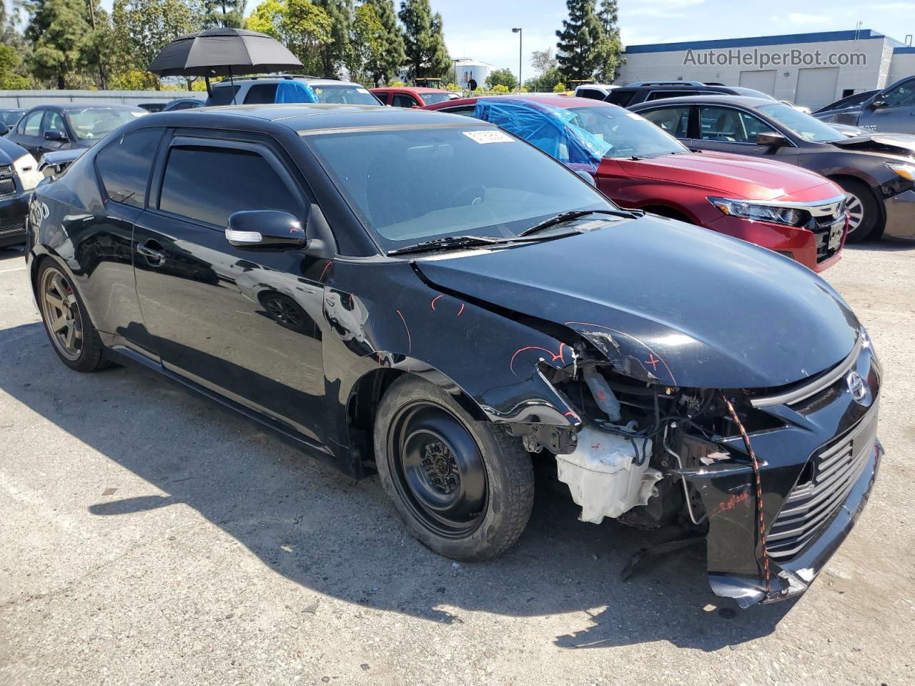 2015 Toyota Scion Tc  Black vin: JTKJF5C73F3092858