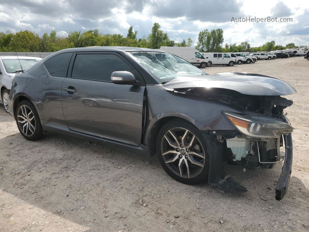 2015 Toyota Scion Tc  Gray vin: JTKJF5C73FJ000529