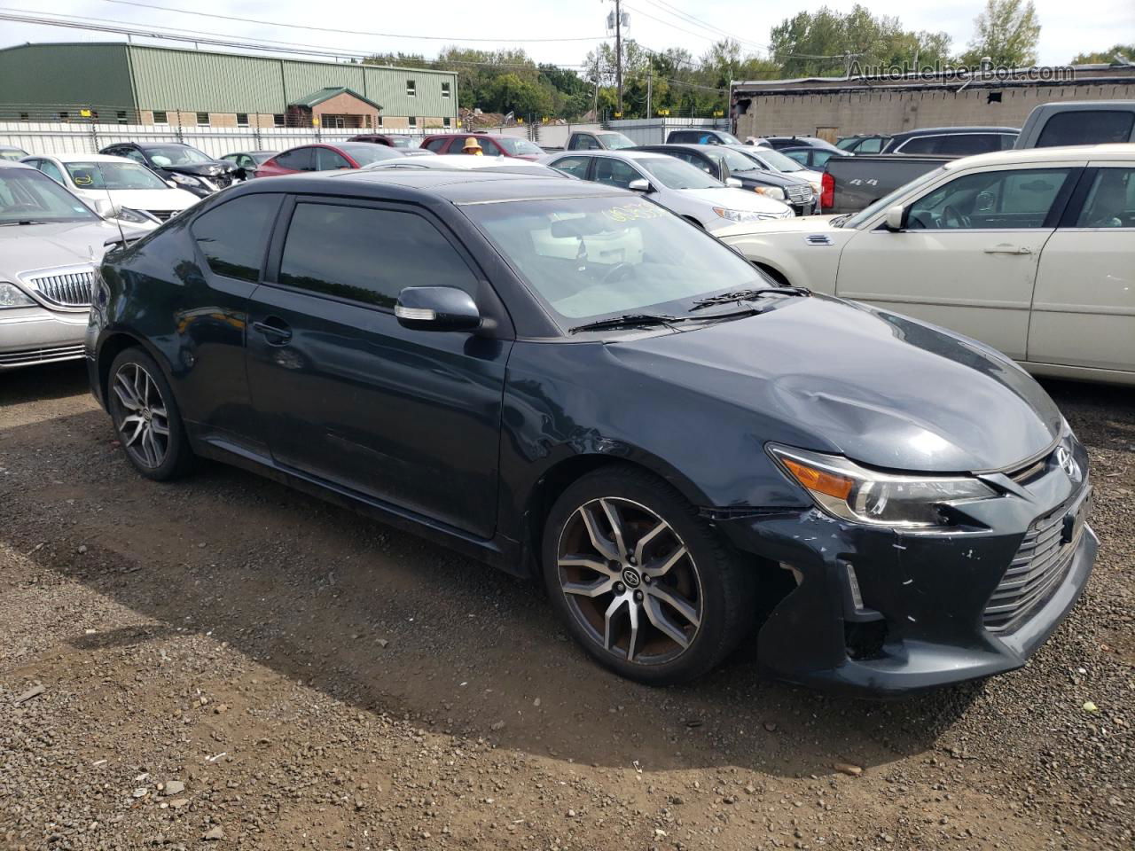 2015 Toyota Scion Tc  Blue vin: JTKJF5C73FJ001227