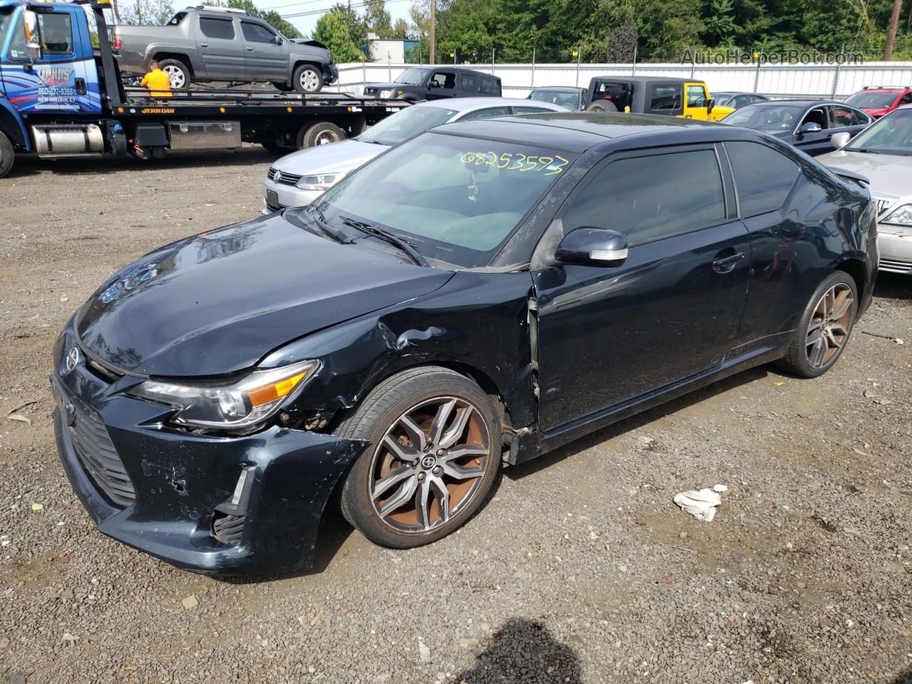 2015 Toyota Scion Tc  Blue vin: JTKJF5C73FJ001227