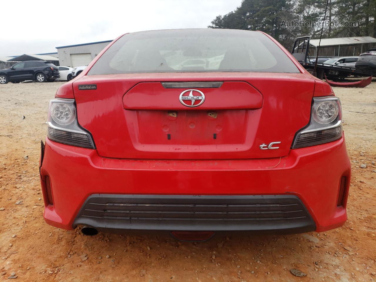 2015 Toyota Scion Tc  Red vin: JTKJF5C73FJ003141