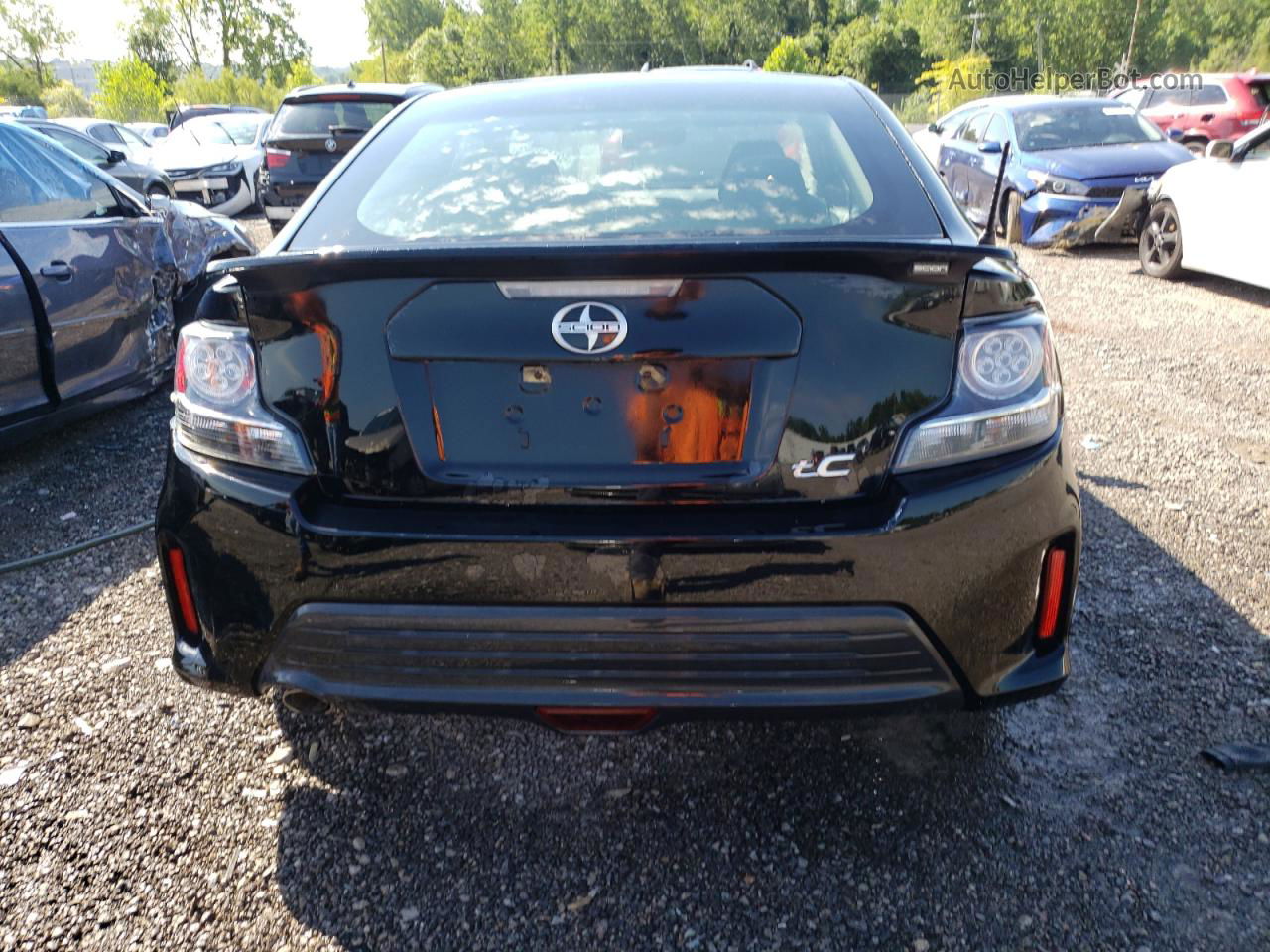 2015 Toyota Scion Tc  Black vin: JTKJF5C73FJ008873