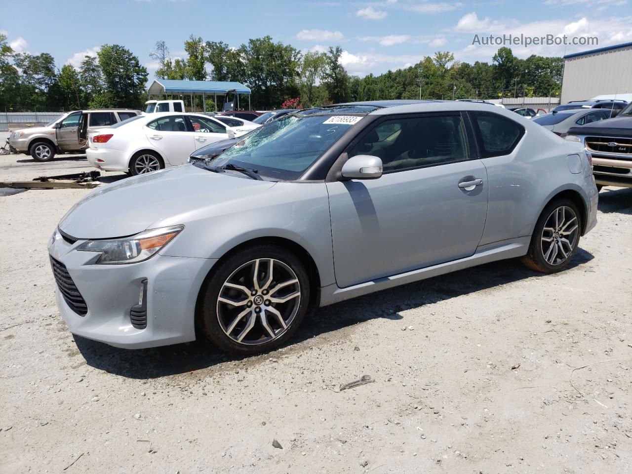 2015 Toyota Scion Tc  Серый vin: JTKJF5C73FJ011417