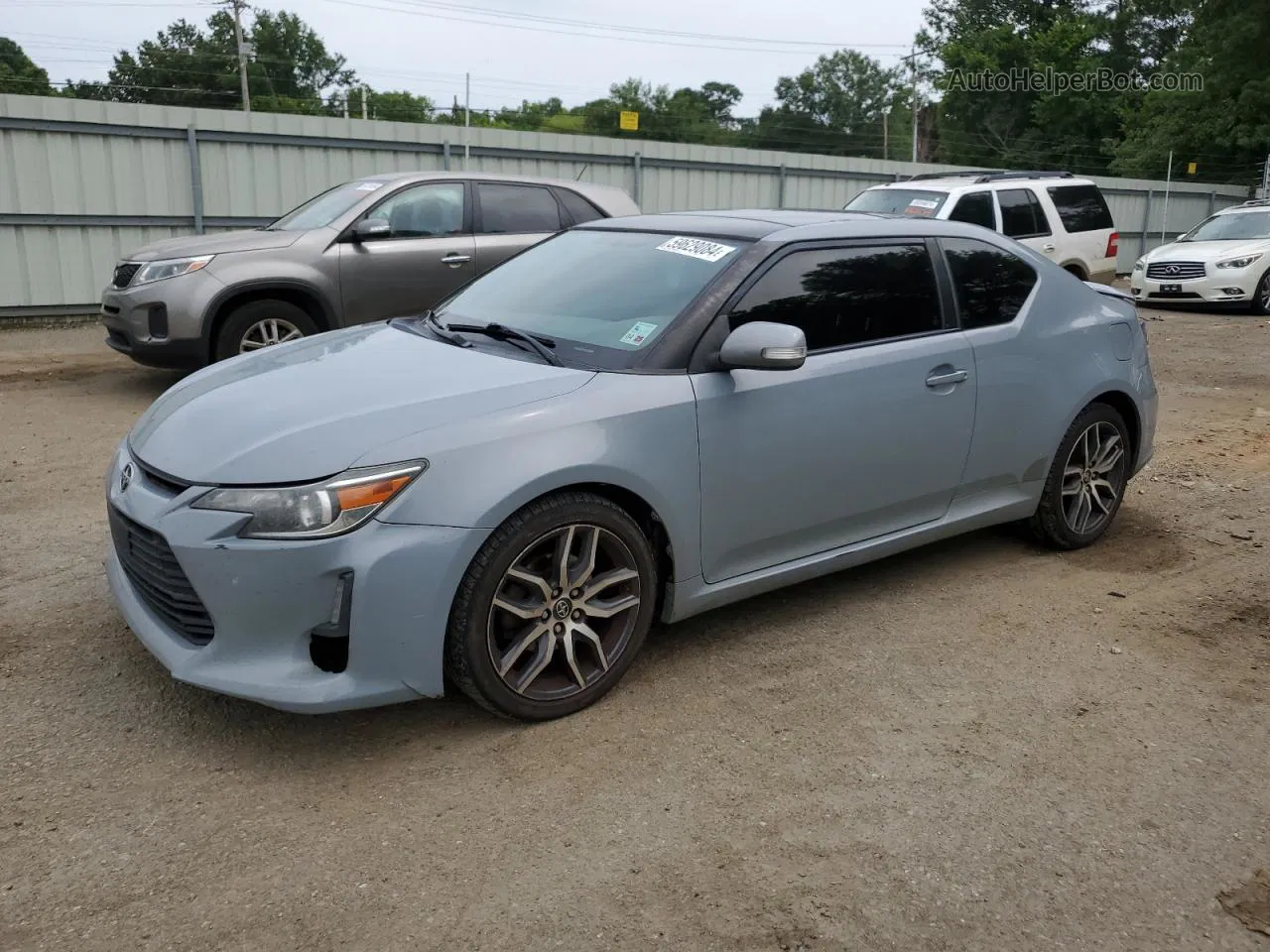 2015 Toyota Scion Tc  Серый vin: JTKJF5C73FJ012793