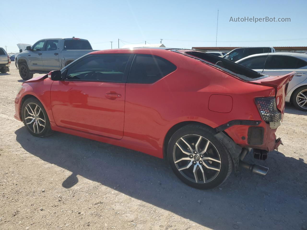 2015 Toyota Scion Tc  Красный vin: JTKJF5C74F3090679