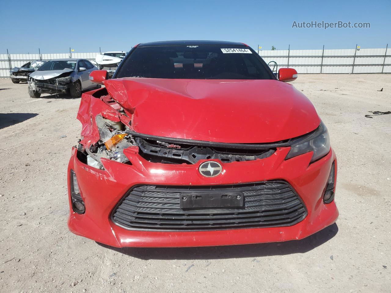 2015 Toyota Scion Tc  Красный vin: JTKJF5C74F3090679