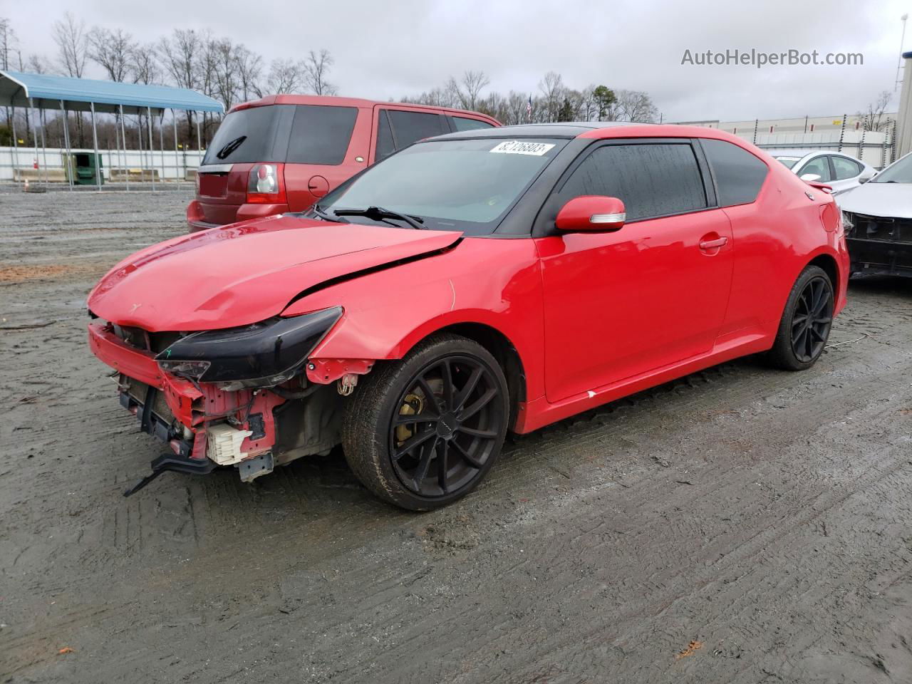 2015 Toyota Scion Tc  Red vin: JTKJF5C74F3093274