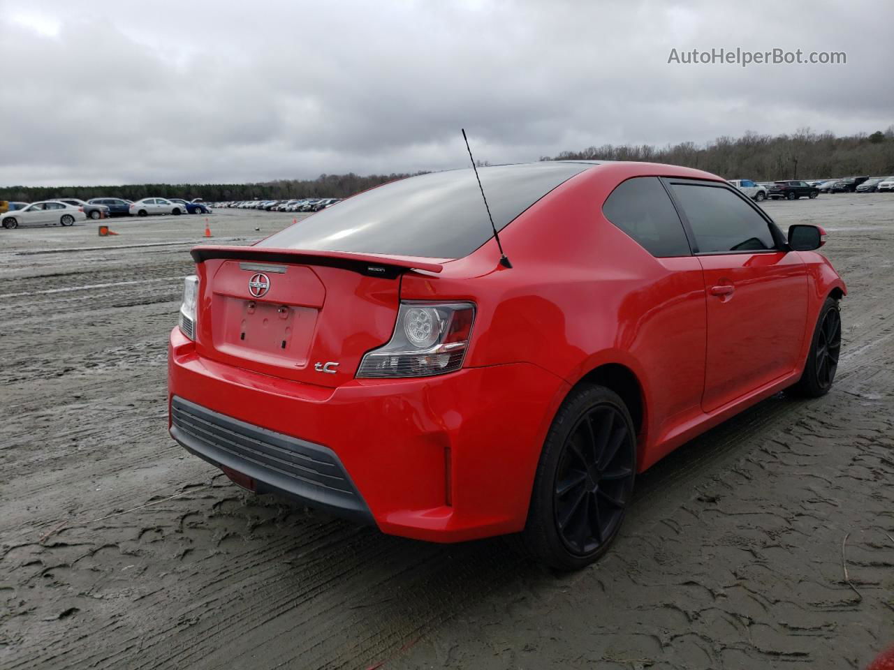 2015 Toyota Scion Tc  Red vin: JTKJF5C74F3093274