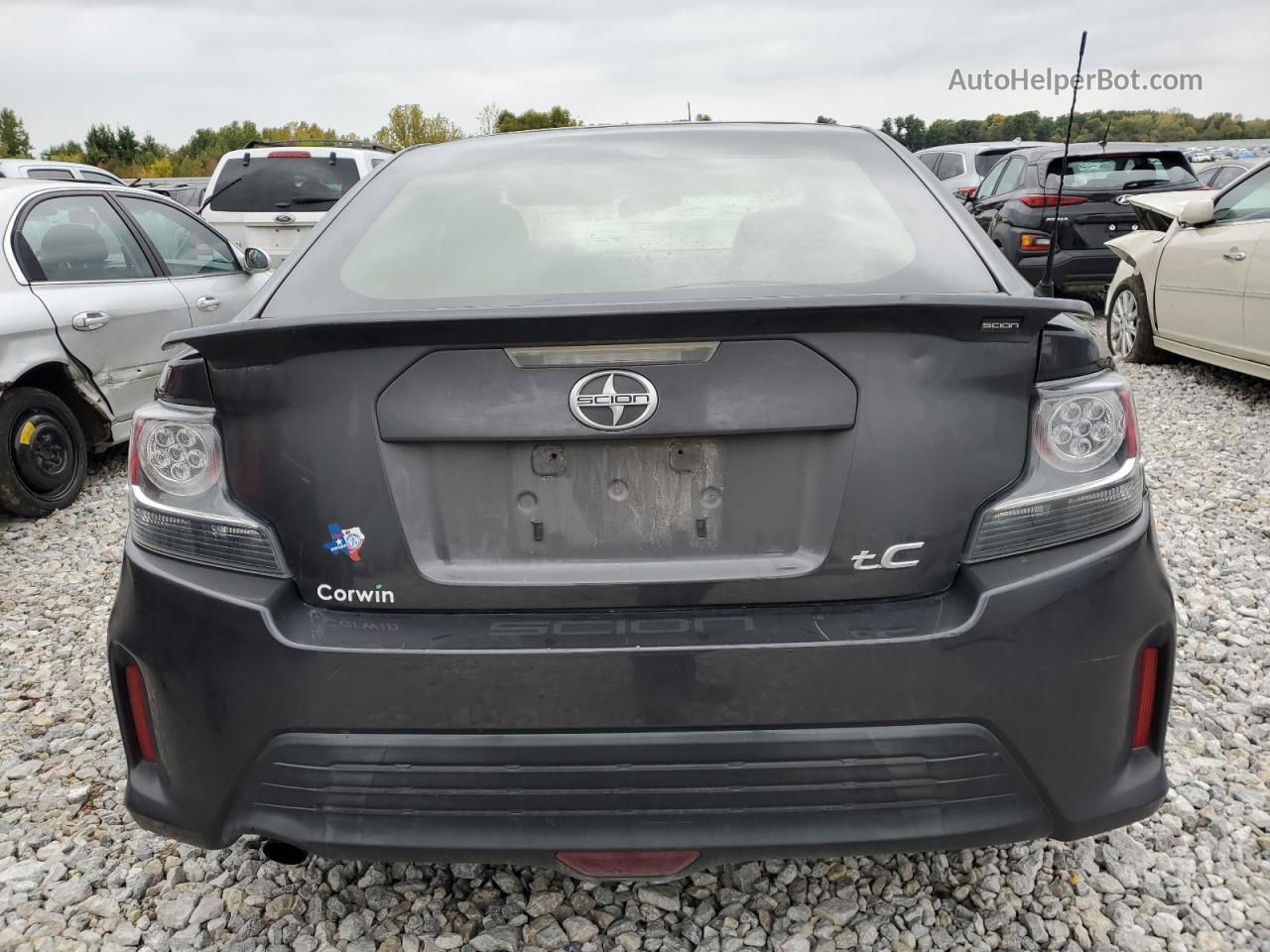 2015 Toyota Scion Tc  Charcoal vin: JTKJF5C74FJ006713