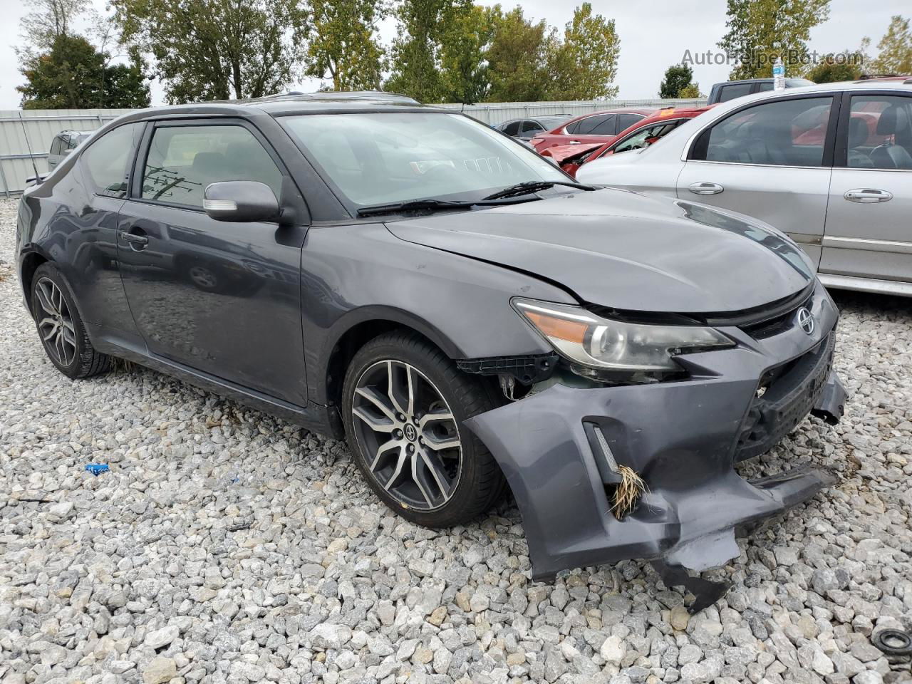 2015 Toyota Scion Tc  Charcoal vin: JTKJF5C74FJ006713