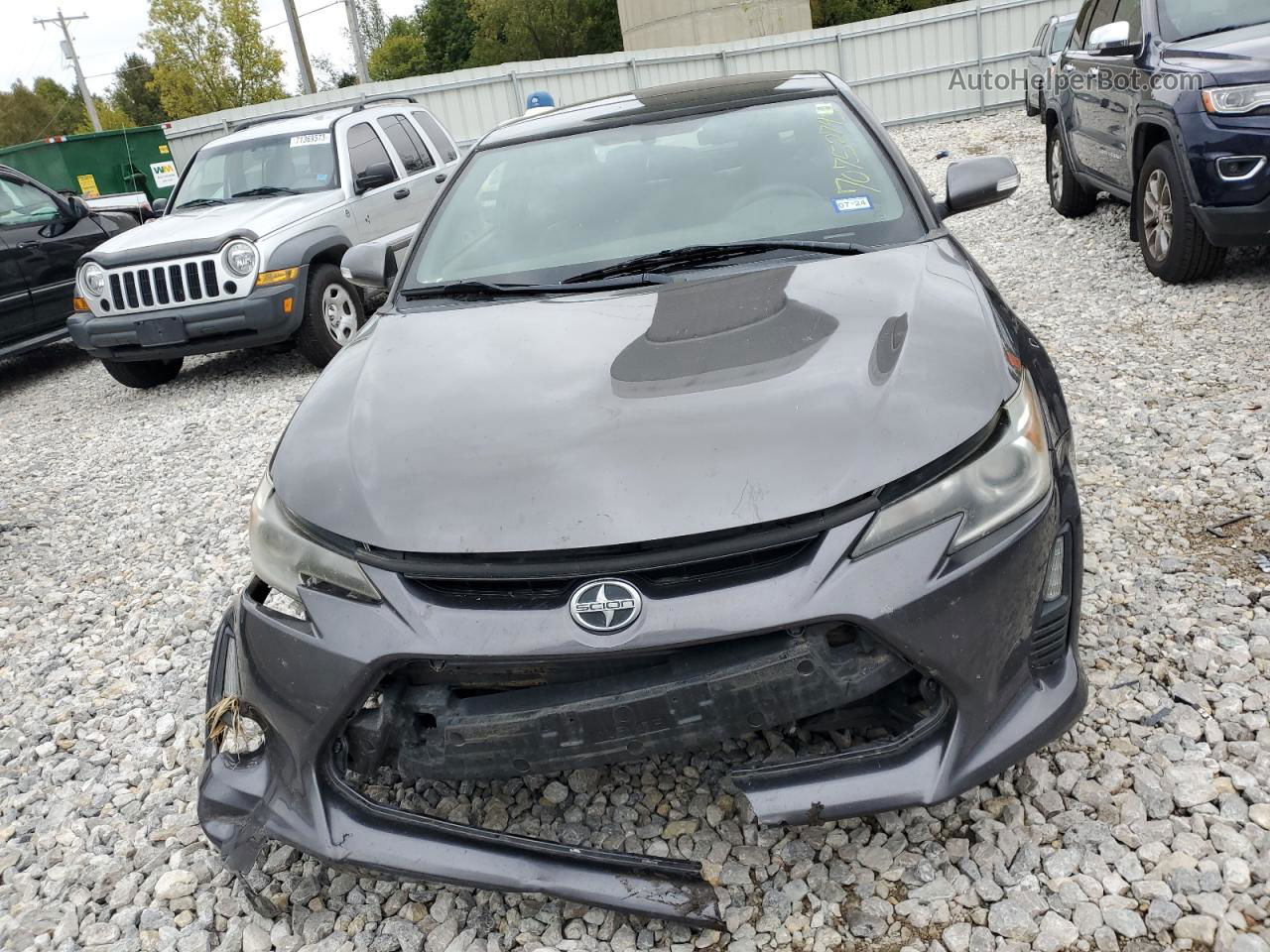 2015 Toyota Scion Tc  Charcoal vin: JTKJF5C74FJ006713