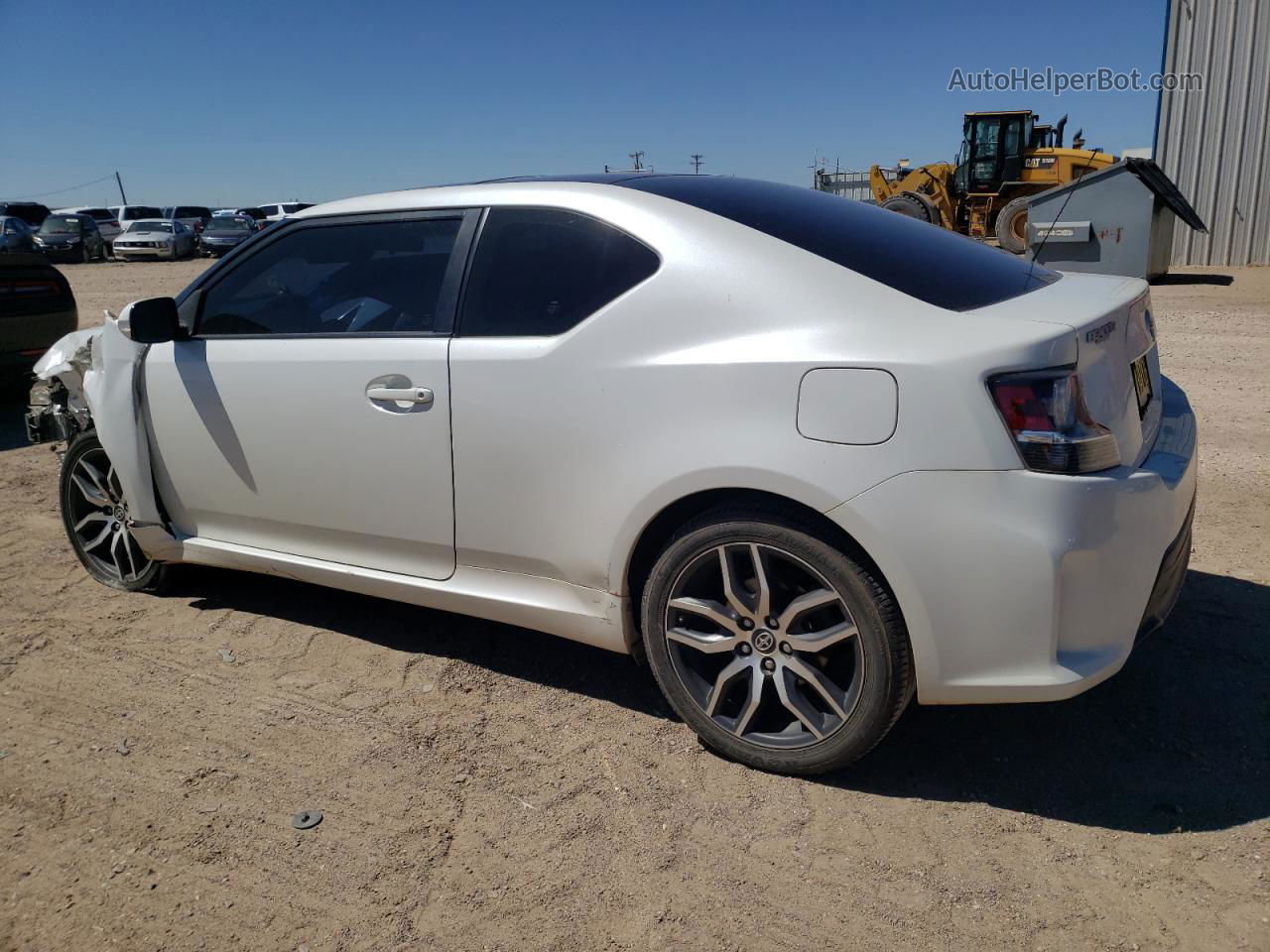 2015 Toyota Scion Tc  White vin: JTKJF5C74FJ011295