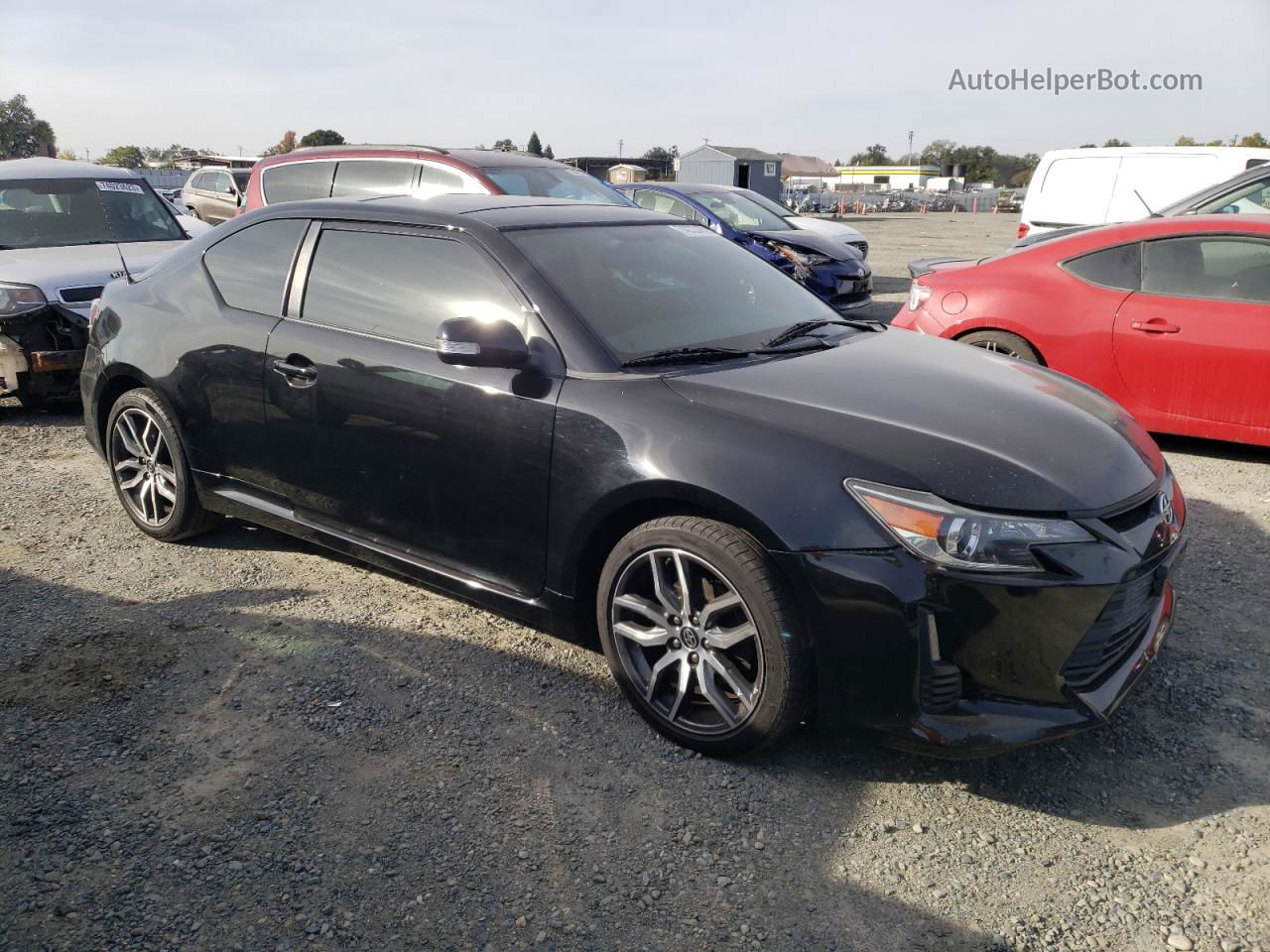 2015 Toyota Scion Tc  Black vin: JTKJF5C75F3090173