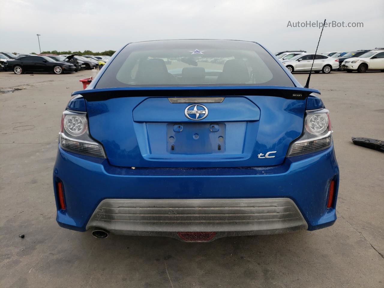 2015 Toyota Scion Tc  Blue vin: JTKJF5C75F3095650