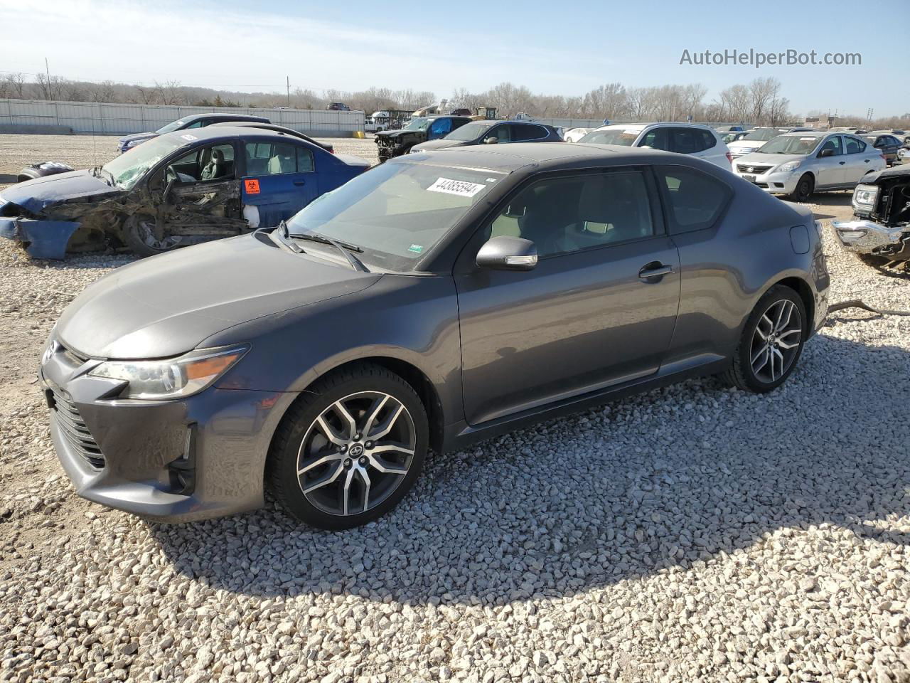 2015 Toyota Scion Tc  Gray vin: JTKJF5C75FJ000841