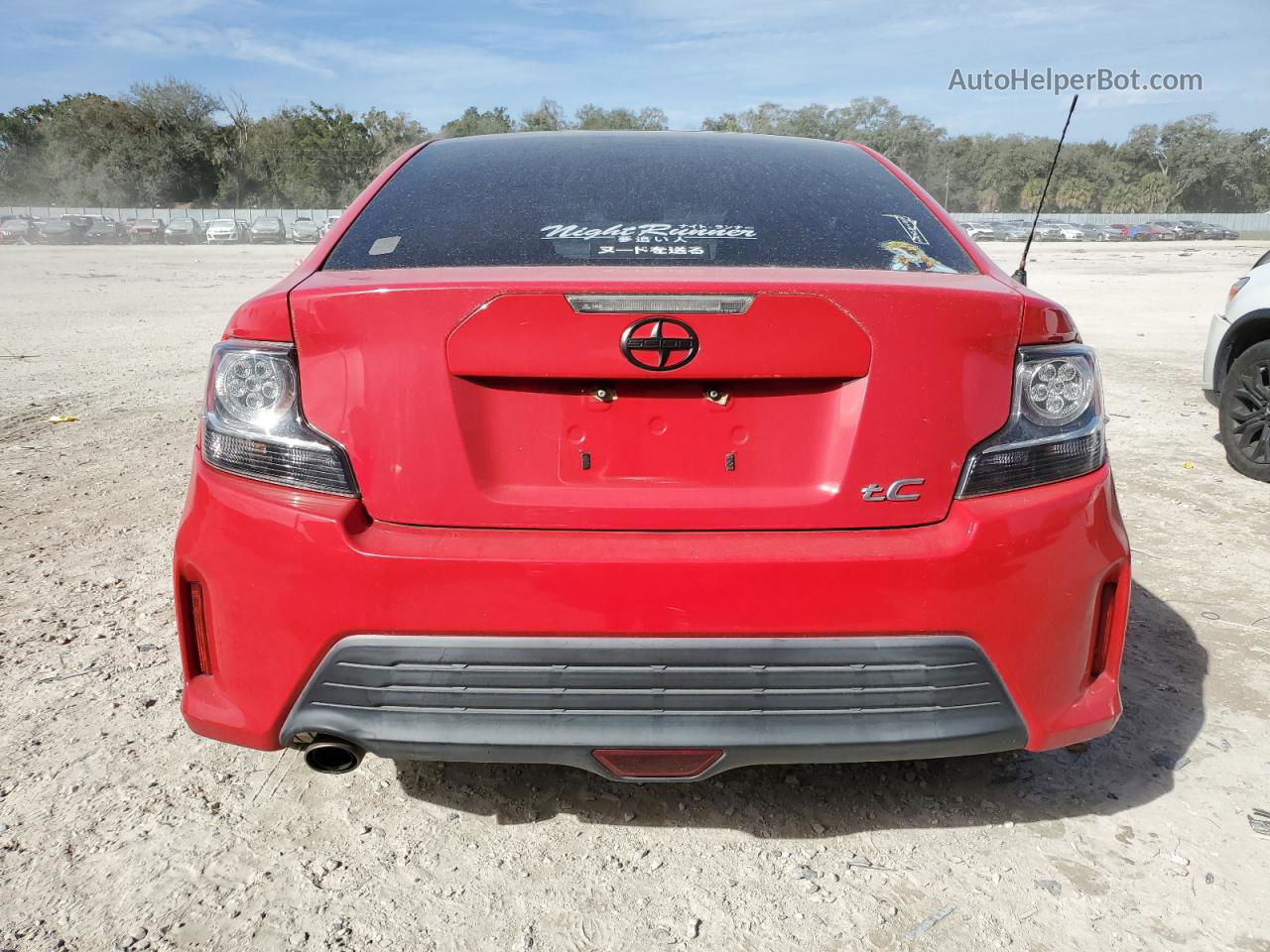 2015 Toyota Scion Tc  Red vin: JTKJF5C75FJ003030