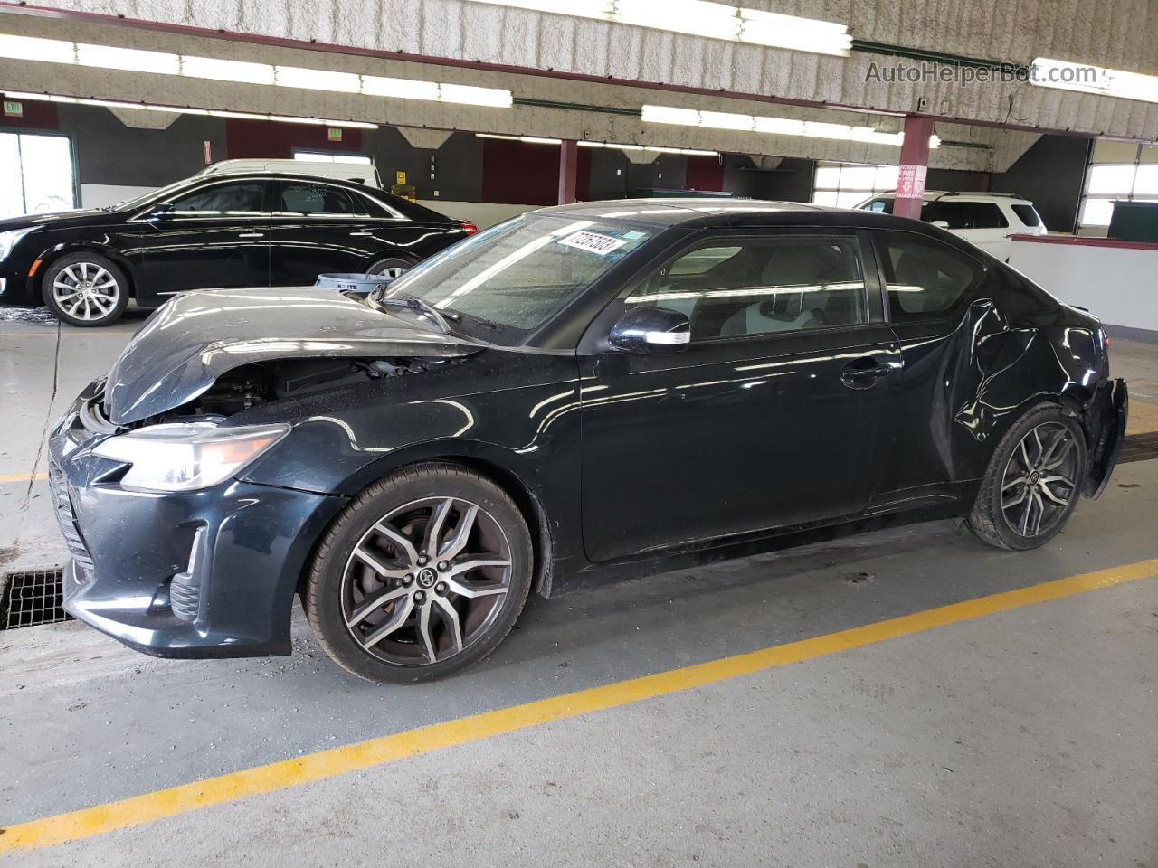 2015 Toyota Scion Tc  Black vin: JTKJF5C75FJ005098