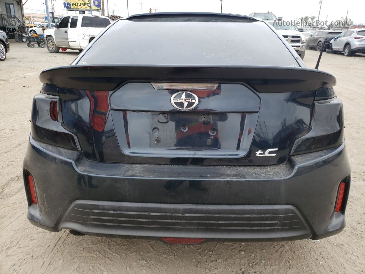 2015 Toyota Scion Tc  Black vin: JTKJF5C75FJ010981