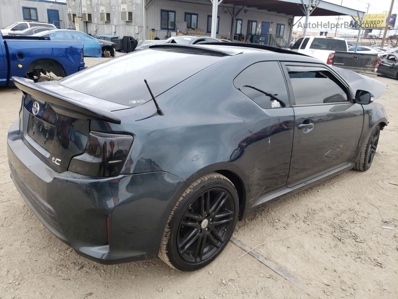 2015 Toyota Scion Tc  Black vin: JTKJF5C75FJ010981