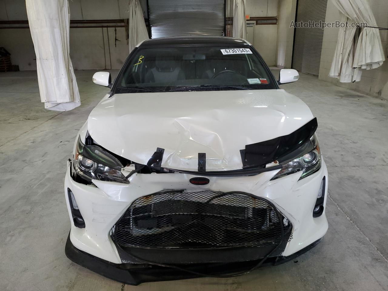 2015 Toyota Scion Tc  Белый vin: JTKJF5C76F3089338