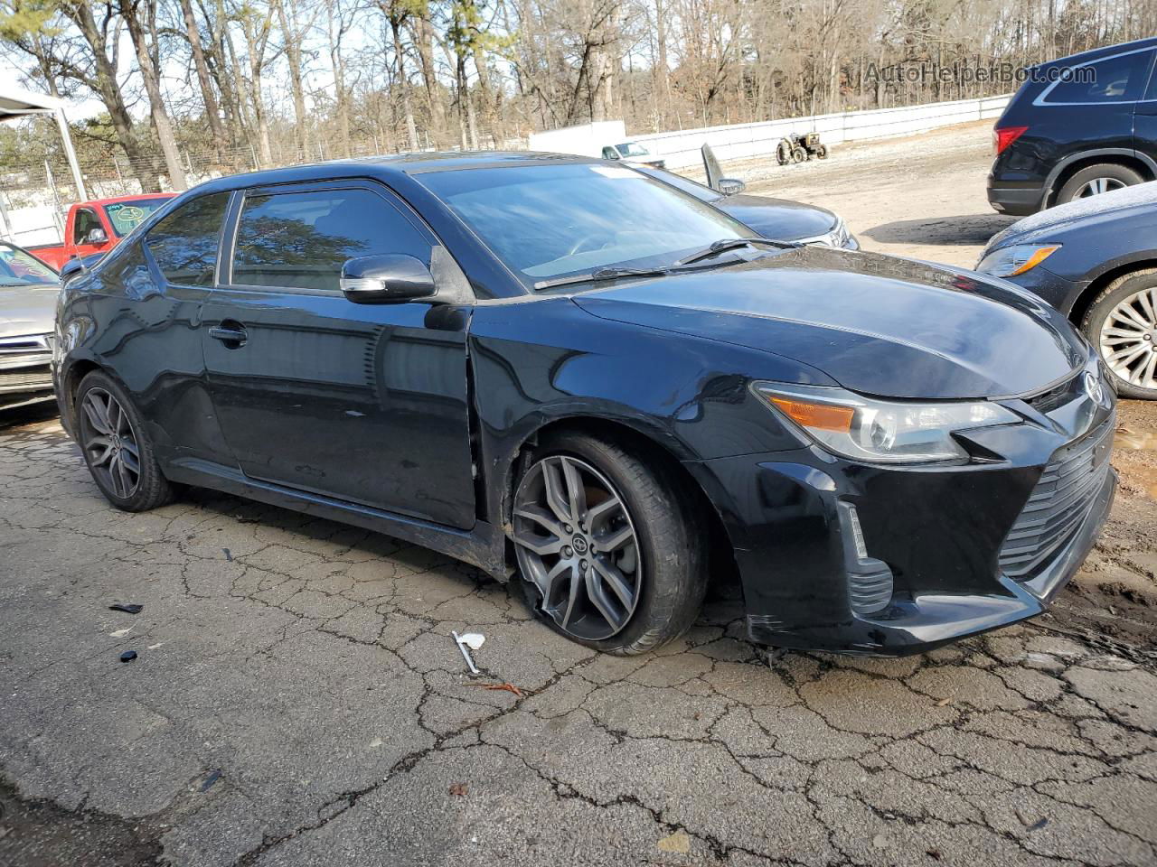 2015 Toyota Scion Tc  Black vin: JTKJF5C76F3089467