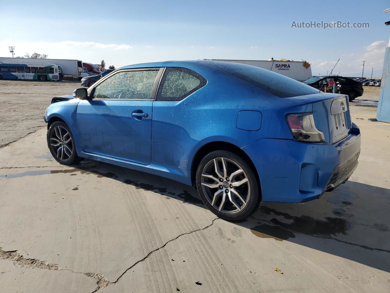 2015 Toyota Scion Tc Синий vin: JTKJF5C76FJ002565