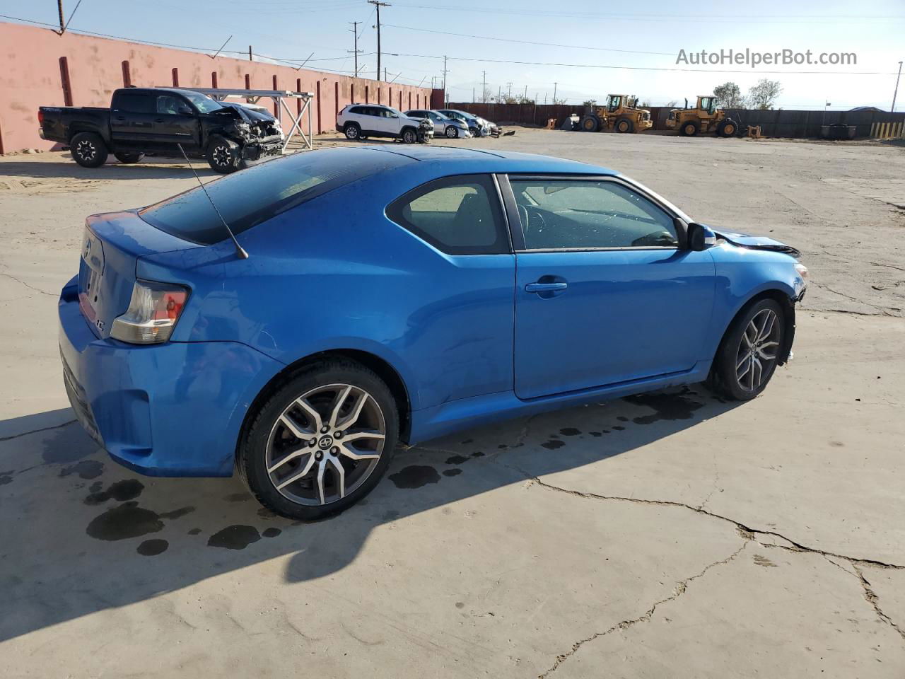 2015 Toyota Scion Tc Синий vin: JTKJF5C76FJ002565