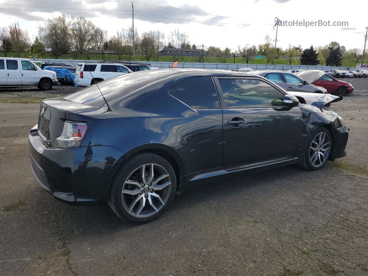 2015 Toyota Scion Tc  Black vin: JTKJF5C76FJ003408