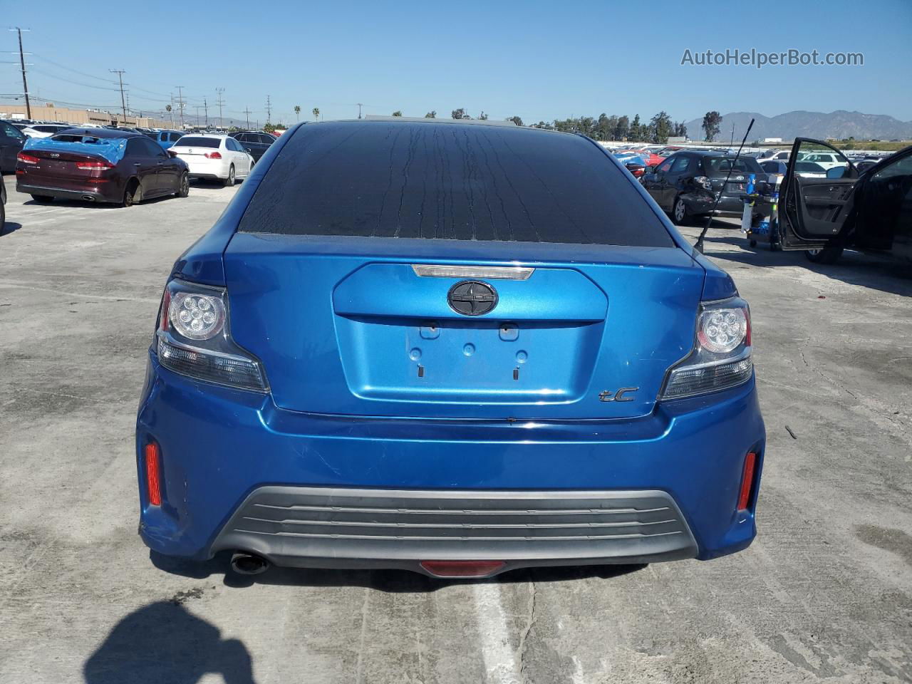 2015 Toyota Scion Tc  Blue vin: JTKJF5C76FJ004610