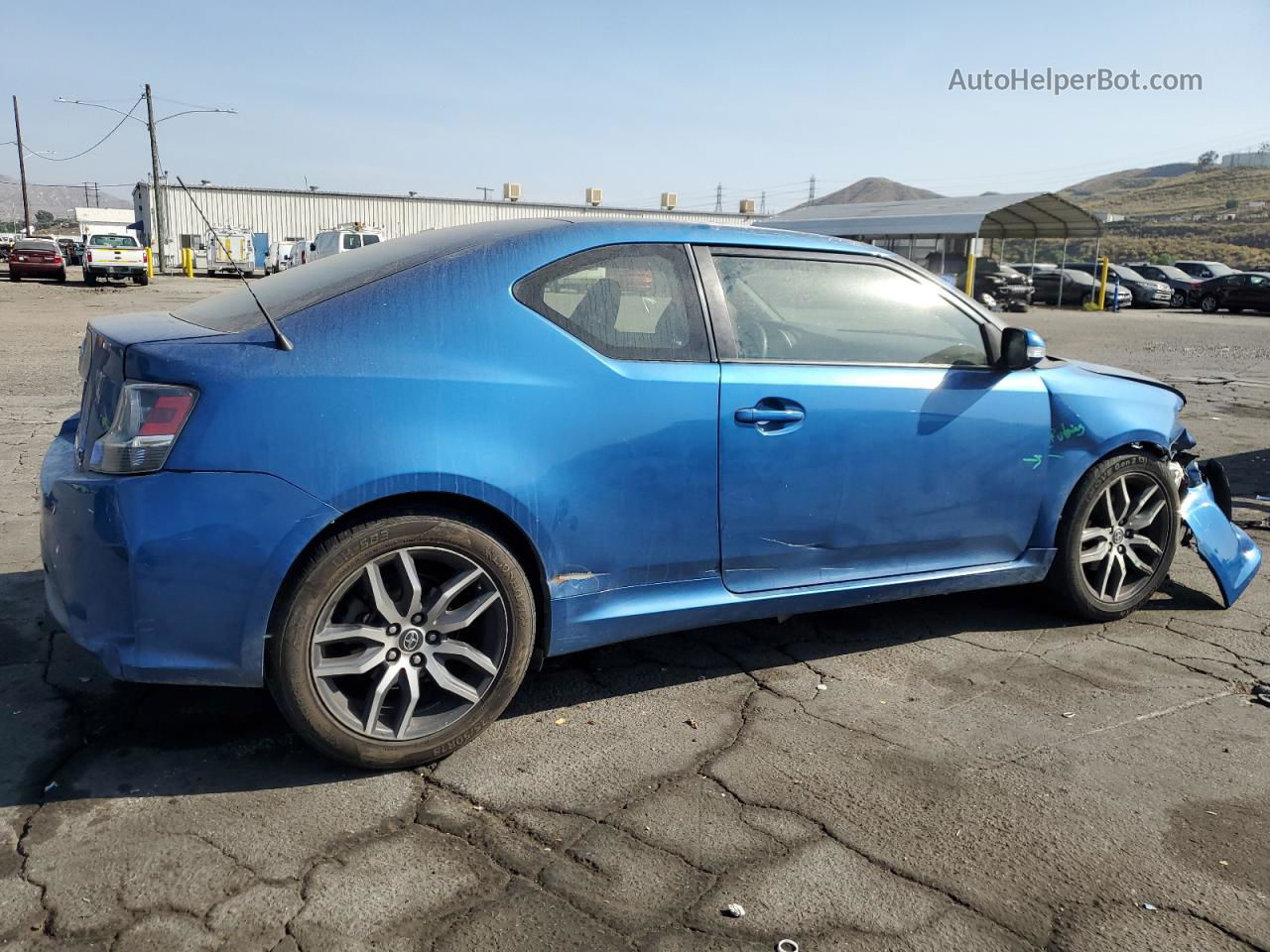 2015 Toyota Scion Tc  Blue vin: JTKJF5C76FJ009290