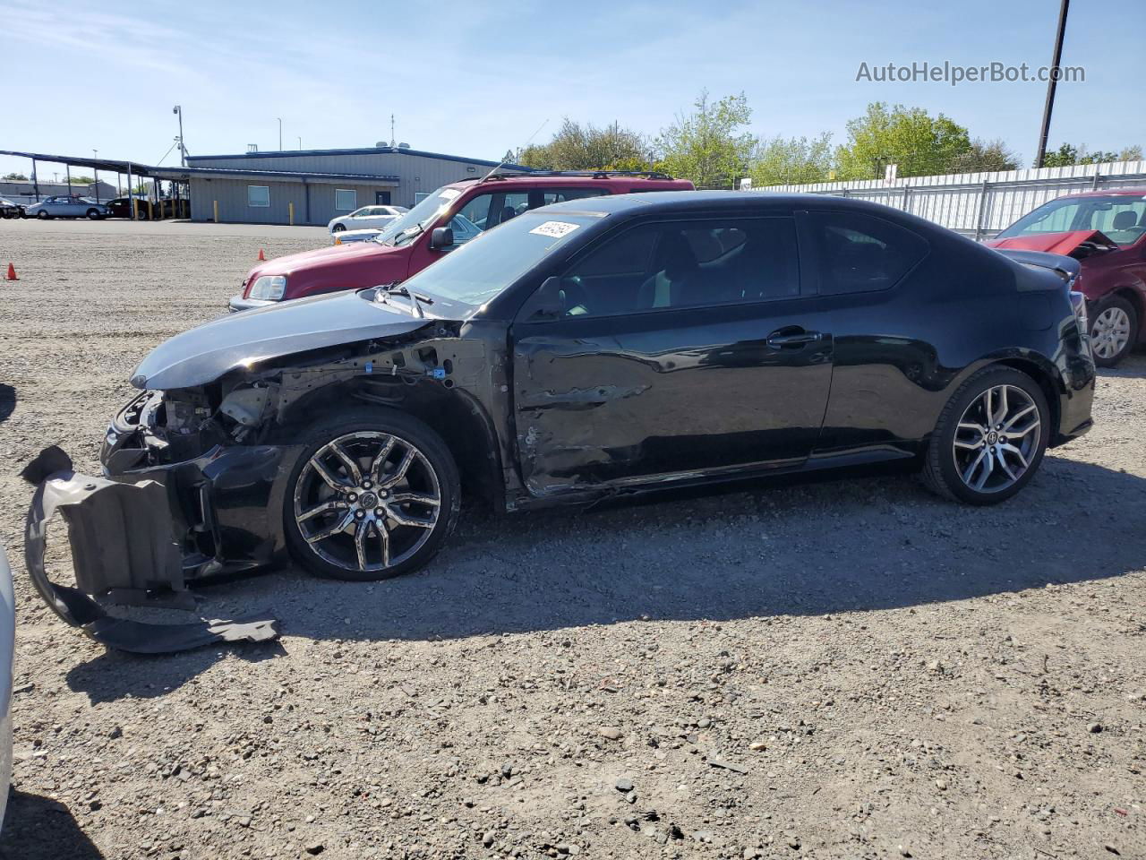 2015 Toyota Scion Tc  Black vin: JTKJF5C76FJ010147