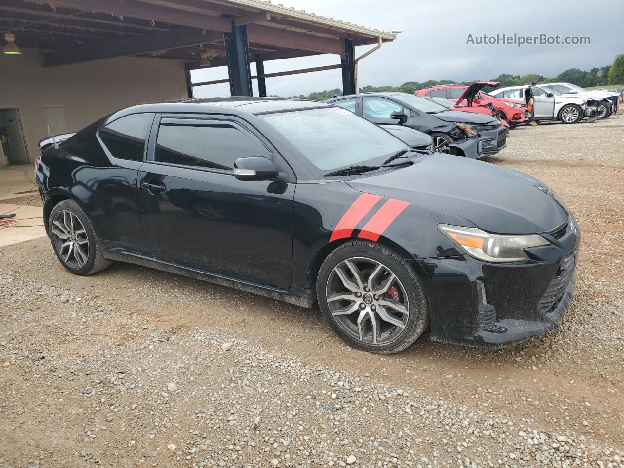 2015 Toyota Scion Tc  Черный vin: JTKJF5C76FJ010343