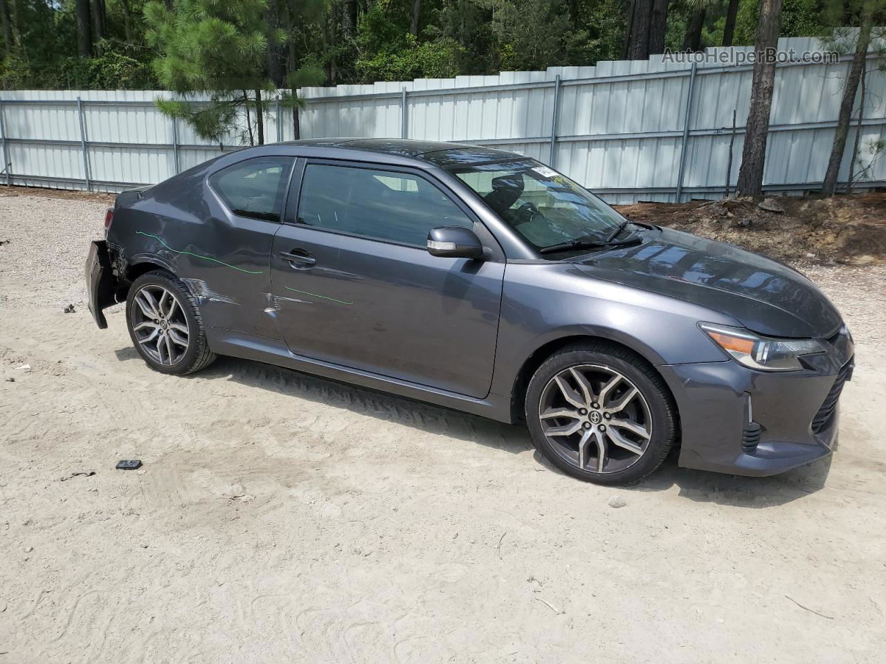 2015 Toyota Scion Tc  Gray vin: JTKJF5C76FJ013730