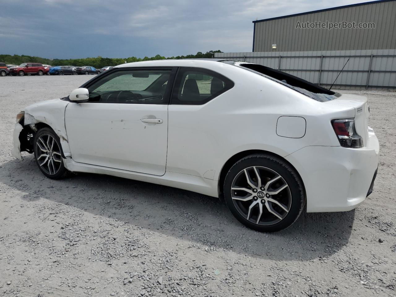 2015 Toyota Scion Tc  White vin: JTKJF5C77F3092474