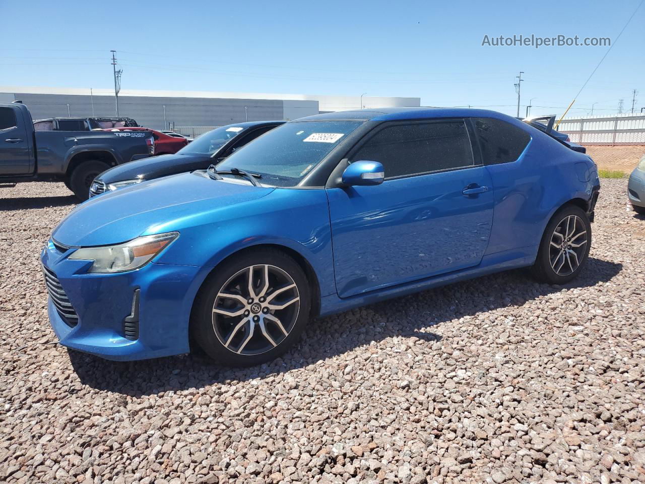 2015 Toyota Scion Tc  Blue vin: JTKJF5C77F3094595