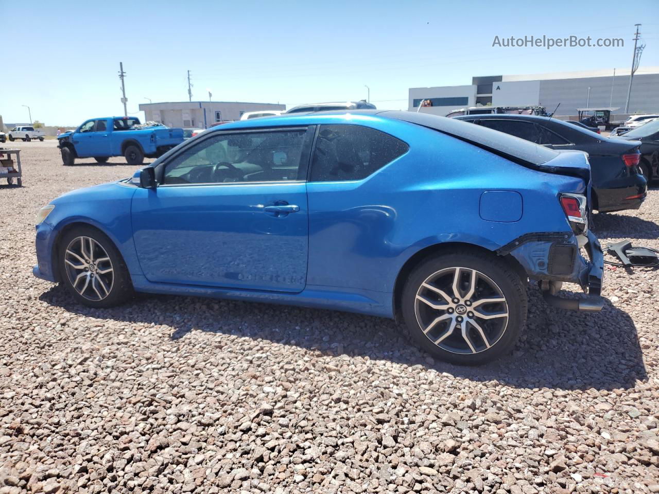 2015 Toyota Scion Tc  Blue vin: JTKJF5C77F3094595