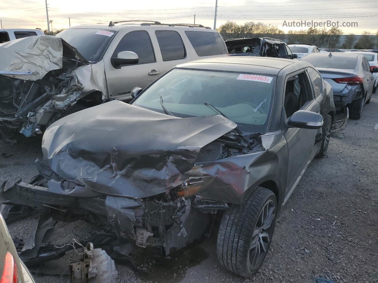 2015 Toyota Scion Tc  Gray vin: JTKJF5C77FJ005703