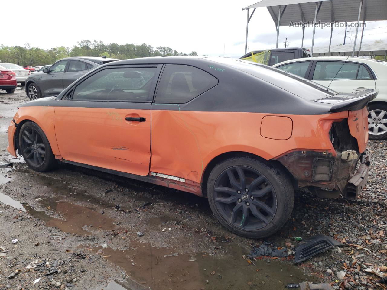 2015 Toyota Scion Tc  Orange vin: JTKJF5C77FJ006706