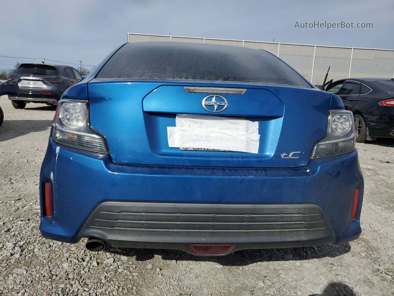 2015 Toyota Scion Tc  Синий vin: JTKJF5C77FJ008911