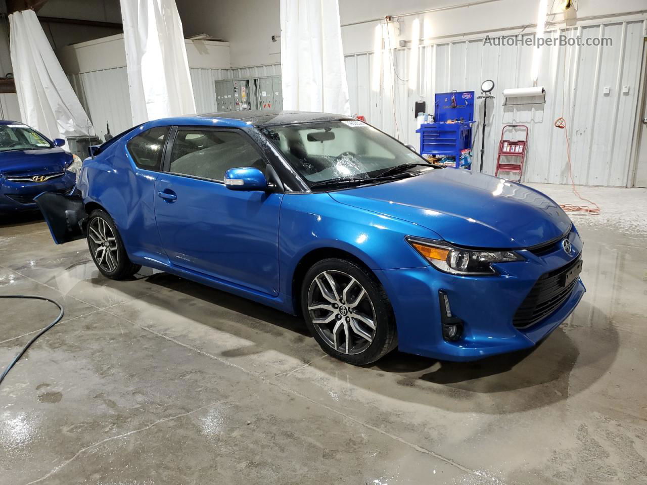 2015 Toyota Scion Tc  Blue vin: JTKJF5C77FJ009380