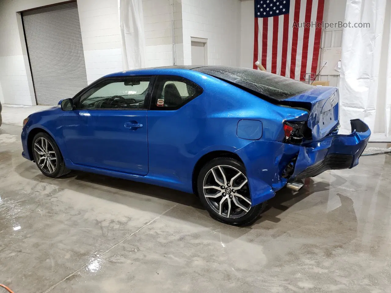 2015 Toyota Scion Tc  Blue vin: JTKJF5C77FJ009380